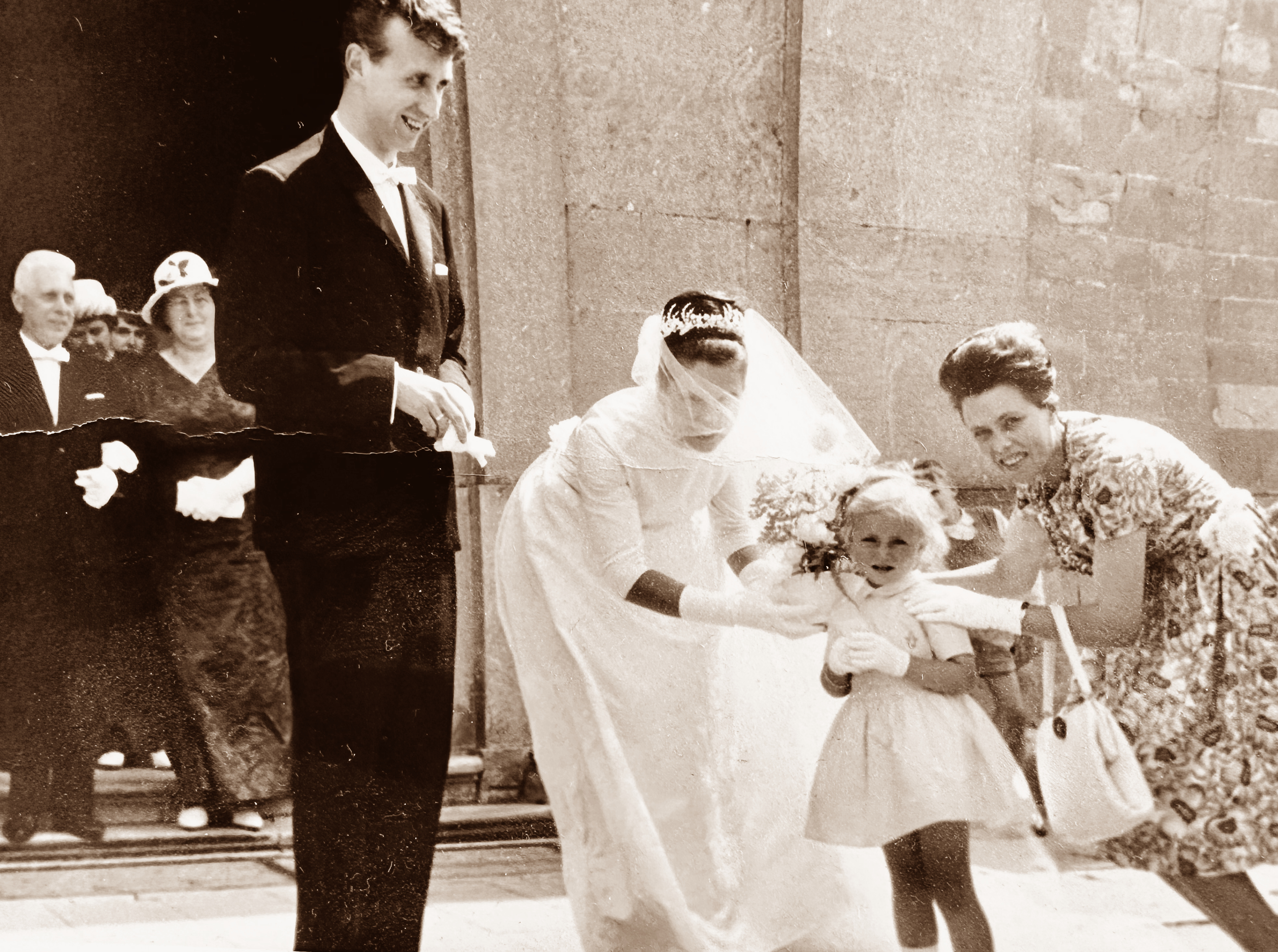 Vintage familieherinnering